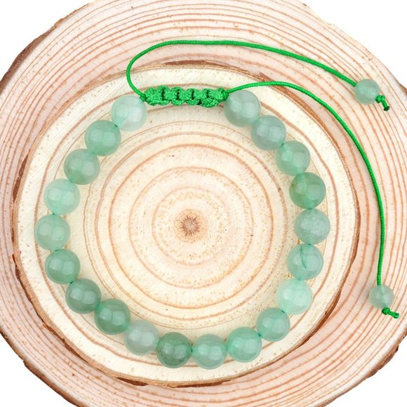 Green Aventurine Bracelet 8MM - Picture 3 of 3